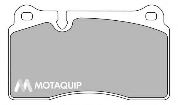 Комплект тормозных колодок, дисковый тормоз MOTAQUIP LVXL1445