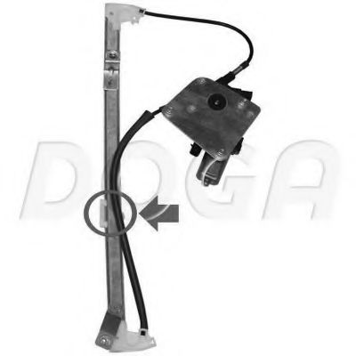 Подъемное устройство для окон DOGA 101247