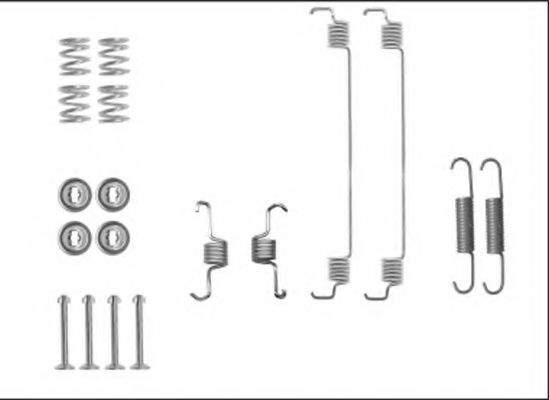 Комплектующие, тормозная колодка HELLA PAGID 8DZ 355 206-051