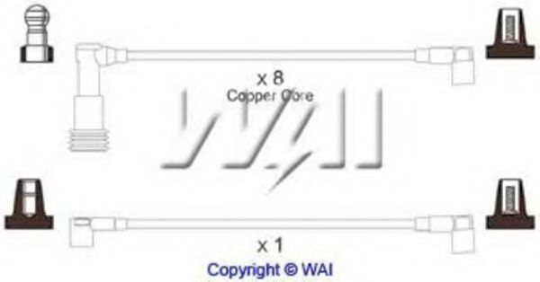 Комплект проводов зажигания WAIglobal SL600