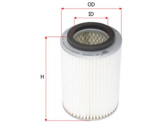 Воздушный фильтр SAKURA  Automotive A1404