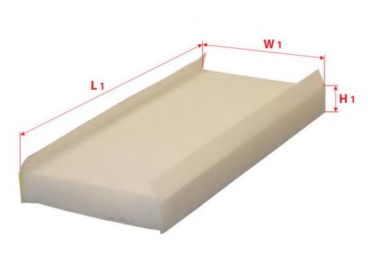 Фильтр, воздух во внутренном пространстве SAKURA  Automotive CA-7919