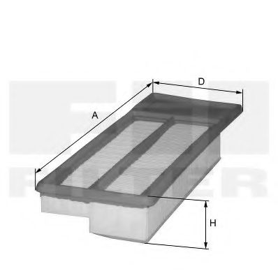 Воздушный фильтр FIL FILTER HP 2285