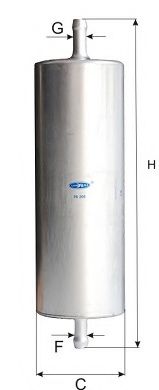 Топливный фильтр GOODWILL FG 205
