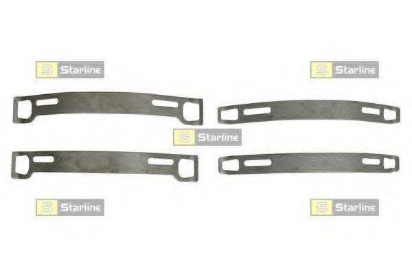 Комплект тормозных колодок, дисковый тормоз MINTEX CVP035K