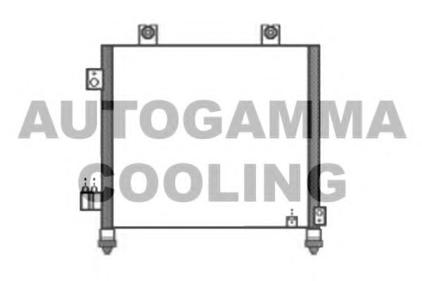 Конденсатор, кондиционер AUTOGAMMA 105866