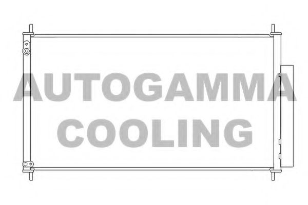 Конденсатор, кондиционер AUTOGAMMA 105960