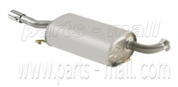 Глушитель выхлопных газов конечный PARTS-MALL PYA-190