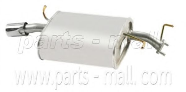 Глушитель выхлопных газов конечный PARTS-MALL PYB-023