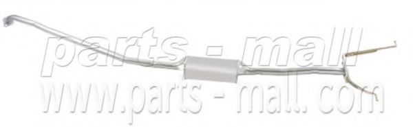 Средний глушитель выхлопных газов PARTS-MALL PYB-029