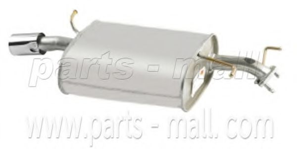Глушитель выхлопных газов конечный PARTS-MALL PYB-031
