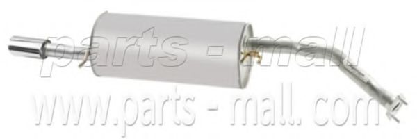 Глушитель выхлопных газов конечный PARTS-MALL PYB-142