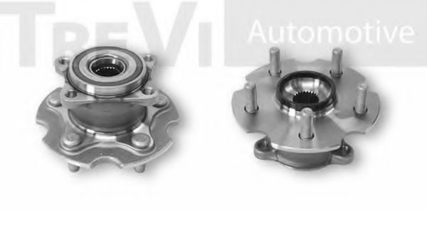 Комплект подшипника ступицы колеса TREVI AUTOMOTIVE WB1011