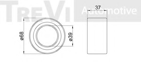 Комплект подшипника ступицы колеса RUVILLE 7020