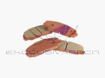 Комплект тормозных колодок, дисковый тормоз SIMER 5211