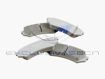 Комплект тормозных колодок, дисковый тормоз MDR MRP-2259