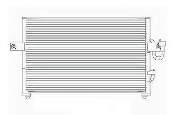 Конденсатор, кондиционер TEMOT 100647