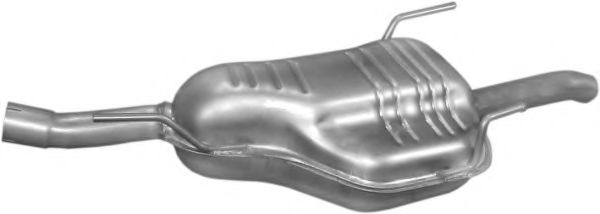 Глушитель выхлопных газов конечный POLMO 17.323