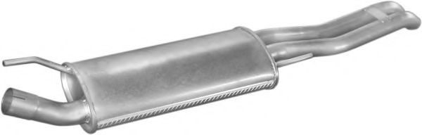 Глушитель выхлопных газов конечный POLMO 30.107