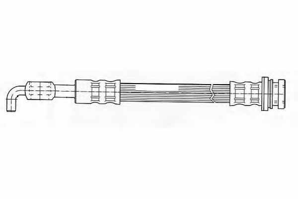 Тормозной шланг FERODO FHY2306