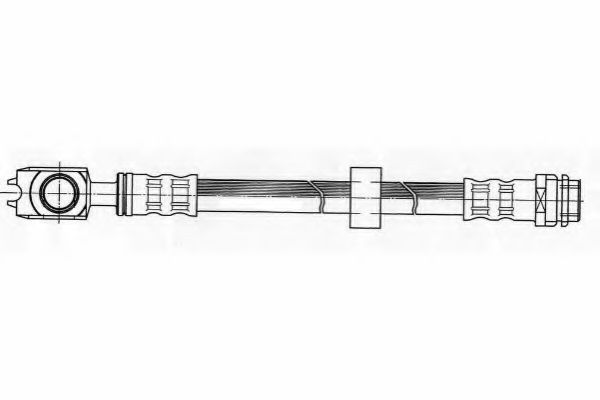 Тормозной шланг FERODO FHY2446