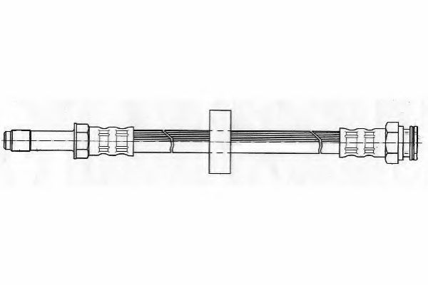 Тормозной шланг FERODO FHY2452