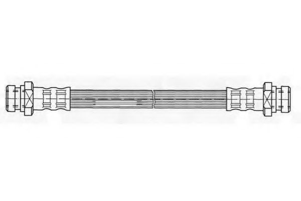 Тормозной шланг FERODO FHY2466