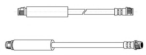 Тормозной шланг FERODO FHY2853