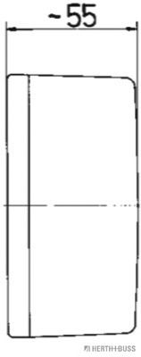 Задний фонарь ULO 315601