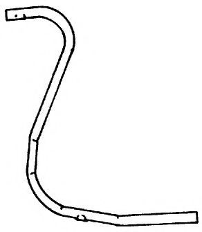 Труба выхлопного газа AKS DASIS SG50530
