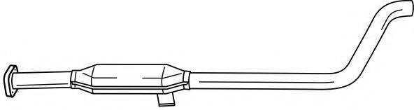 Средний глушитель выхлопных газов AKS DASIS SG70402
