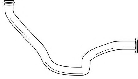 Труба выхлопного газа AKS DASIS SG76100