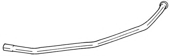 Труба выхлопного газа AKS DASIS SG50213