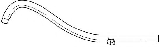 Труба выхлопного газа AKS DASIS SG38708