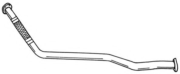Труба выхлопного газа AKS DASIS SG35135