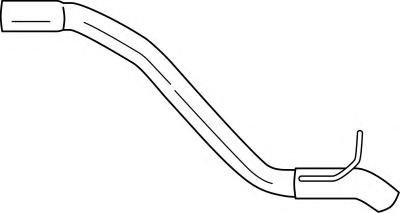 Труба выхлопного газа AKS DASIS SG25722