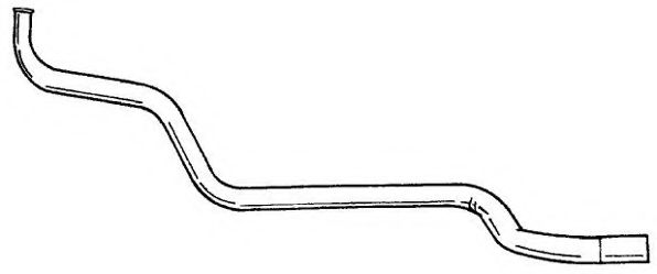 Труба выхлопного газа AKS DASIS SG25128
