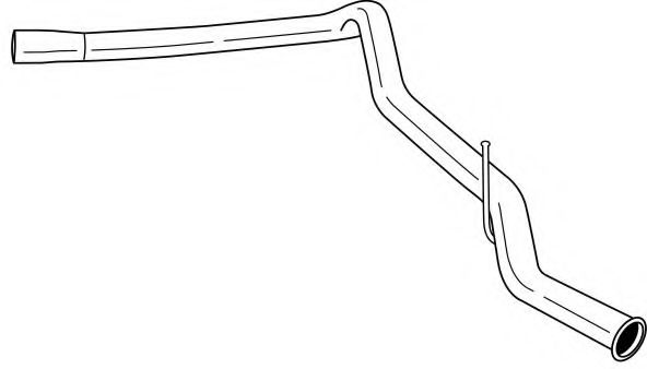Труба выхлопного газа AKS DASIS SG11715