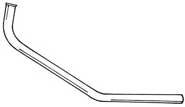 Труба выхлопного газа AKS DASIS SG11104