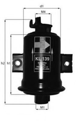 Топливный фильтр MAGNETI MARELLI 154096317300