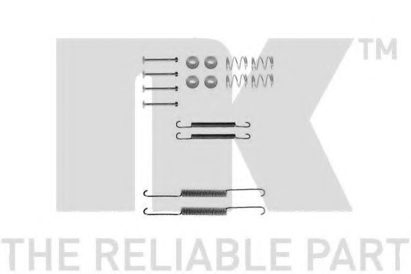 Комплектующие, тормозная колодка NK 7914659