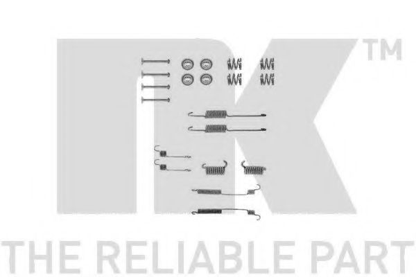 Комплектующие, тормозная колодка NK 7925599