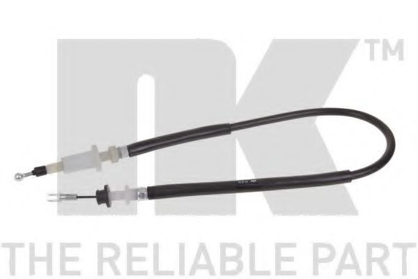 Трос, управление сцеплением METZGER 10382