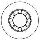 Тормозной диск MAPCO 15542