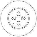 Тормозной диск MAPCO 15563