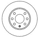 Тормозной диск MAPCO 15675