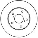 Тормозной диск MAPCO 25568