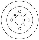 Тормозной диск MAPCO 45531