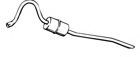 Глушитель выхлопных газов конечный FONOS 612617