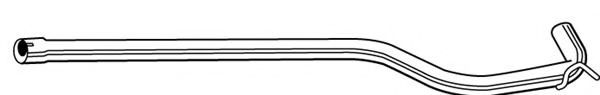Труба выхлопного газа FONOS 08997